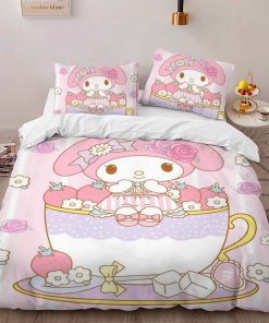 Alternative view of Housse De Couette My Melody & Hello Kitty 01 Parure de lit Ensemble De Literie