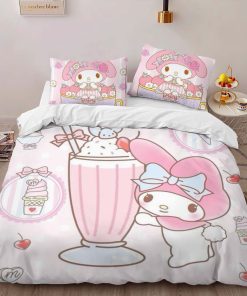 Alternative view of Housse De Couette My Melody & Hello Kitty 04 Parure de lit Ensemble De Literie