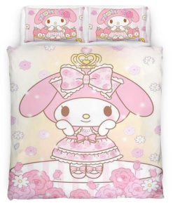 Housse De Couette My Melody & Hello Kitty 05 Parure de lit Ensemble De Literie