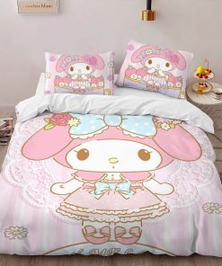 Alternative view of Housse De Couette My Melody & Hello Kitty 06 Parure de lit Ensemble De Literie