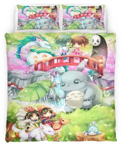 Housse De Couette Mon Voisin Totoro 9 Parure de lit Ensemble De Literie