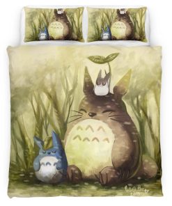 Housse De Couette Mon Voisin Totoro – Tous les Personnages 1 Parure de lit Ensemble De Literie