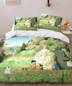 Alternative view of Housse De Couette Mon Voisin Totoro – Tous les Personnages 1 Parure de lit Ensemble De Literie