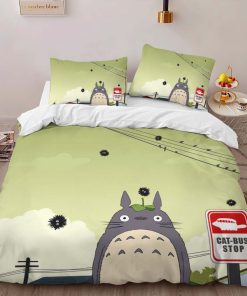 Alternative view of Housse De Couette Mon Voisin Totoro – Tous les Personnages 25 Parure de lit Ensemble De Literie