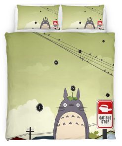 Housse De Couette Mon Voisin Totoro – Tous les Personnages 28 Parure de lit Ensemble De Literie