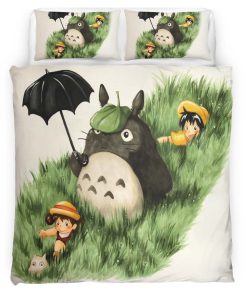 Housse De Couette Mon Voisin Totoro – Tous les Personnages 33 Parure de lit Ensemble De Literie
