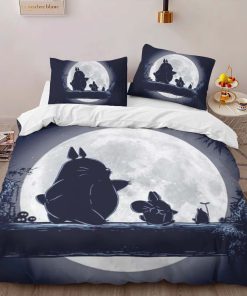 Alternative view of Housse De Couette Mon Voisin Totoro – Tous les Personnages 33 Parure de lit Ensemble De Literie