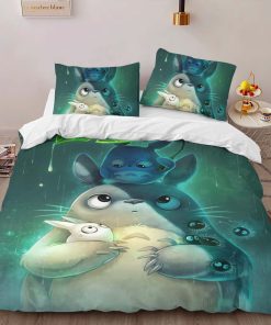 Alternative view of Housse De Couette Mon Voisin Totoro – Tous les Personnages 36 Parure de lit Ensemble De Literie