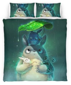 Housse De Couette Mon Voisin Totoro – Tous les Personnages 37 Parure de lit Ensemble De Literie