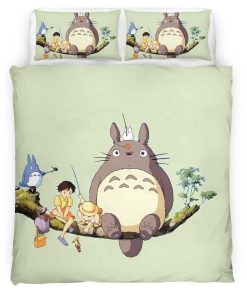 Housse De Couette Mon Voisin Totoro – Tous les Personnages 39 Parure de lit Ensemble De Literie