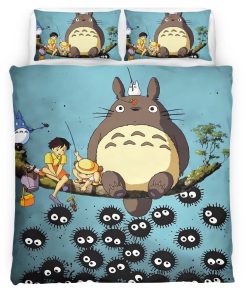 Housse De Couette Mon Voisin Totoro – Tous les Personnages 40 Parure de lit Ensemble De Literie