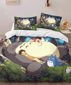 Alternative view of Housse De Couette Mon Voisin Totoro – Tous les Personnages 7 Parure de lit Ensemble De Literie