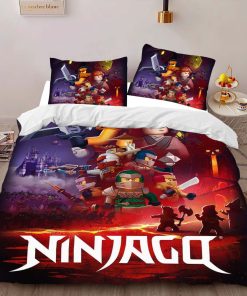 Alternative view of Housse De Couette Ninjago – Tous les Personnages 1001 Parure de lit Ensemble De Literie
