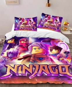 Alternative view of Housse De Couette Ninjago – Tous les Personnages 1005 Parure de lit Ensemble De Literie