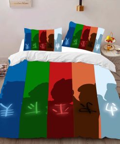 Alternative view of Housse De Couette Ninjago – Tous les Personnages 1014 Parure de lit Ensemble De Literie