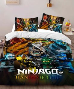 Alternative view of Housse De Couette Ninjago – Hands of Time Tous les Personnages Parure de lit Ensemble De Literie