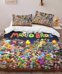 Alternative view of Housse De Couette Super Mario Bros Anniversaire – Nintendo Parure de lit Ensemble De Literie
