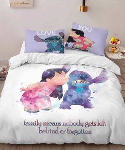 Alternative view of Housse De Couette Ohana signifie famille Lilo & Stitch 3 Parure de lit Ensemble De Literie
