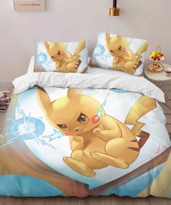 Alternative view of Housse De Couette Pikachu 3 Parure de lit Ensemble De Literie