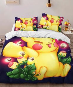 Alternative view of Housse De Couette Pikachu 4 Parure de lit Ensemble De Literie