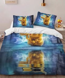 Alternative view of Housse De Couette Détective Pikachu 1 Parure de lit Ensemble De Literie