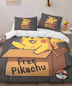 Alternative view of Housse De Couette Pikachu Pokémon 4 Parure de lit Ensemble De Literie