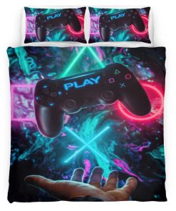 Housse De Couette PlayStation 11 Parure de lit Ensemble De Literie