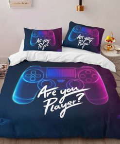 Alternative view of Housse De Couette PlayStation « Are You Player » Parure de lit Ensemble De Literie