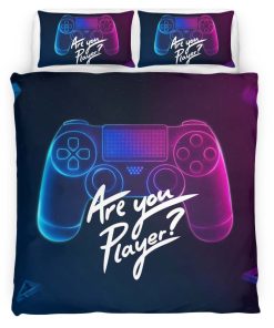 Housse De Couette PlayStation « Are You Player » Parure de lit Ensemble De Literie