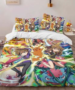 Alternative view of Housse De Couette Pokémon – Tous les Personnages 4 Parure de lit Ensemble De Literie