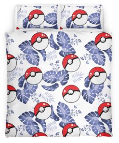 Housse De Couette Poké Ball 3 Parure de lit Ensemble De Literie