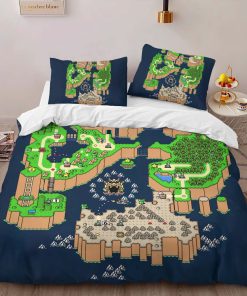 Alternative view of Housse De Couette Carte du Monde Pokémon Parure de lit Ensemble De Literie