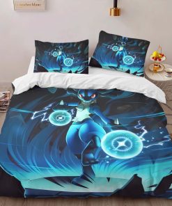 Alternative view of Housse De Couette Lucario « Roku » Pokémon Parure de lit Ensemble De Literie