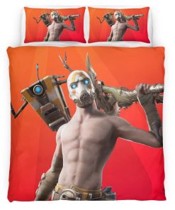 Housse De Couette Psycho Bandit Fortnite Skin Parure de lit Ensemble De Literie
