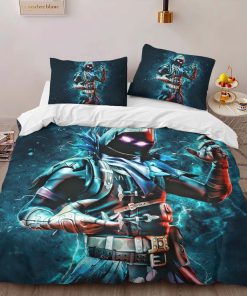 Alternative view of Housse De Couette Raven Fortnite Skin Parure de lit Ensemble De Literie