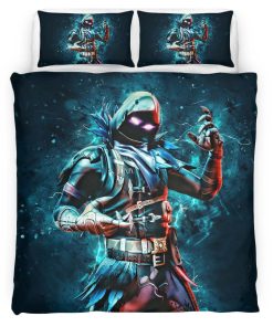 Housse De Couette Raven Fortnite Skin Parure de lit Ensemble De Literie