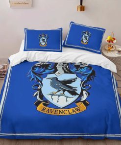 Alternative view of Housse De Couette Maison Serdaigle Harry Potter – Logo Bleu Parure de lit Ensemble De Literie