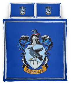 Housse De Couette Maison Serdaigle Harry Potter – Logo Bleu Parure de lit Ensemble De Literie