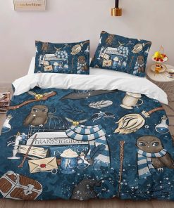 Alternative view of Housse De Couette Chouette de Serdaigle Harry Potter Parure de lit Ensemble De Literie
