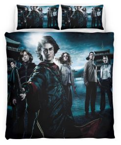 Housse De Couette Ron Weasley, Hermione Granger & Harry Potter – La Coupe de Feu Parure de lit Ensemble De Literie