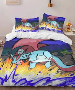 Alternative view of Housse De Couette Drattak Pokémon 3 Parure de lit Ensemble De Literie