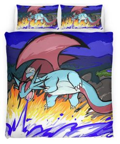 Housse De Couette Drattak Pokémon 3 Parure de lit Ensemble De Literie