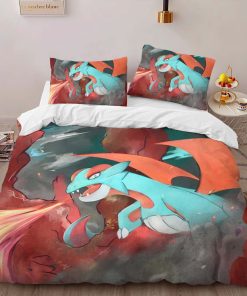 Alternative view of Housse De Couette Drattak Pokémon 4 Parure de lit Ensemble De Literie