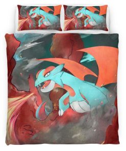 Housse De Couette Drattak Pokémon 4 Parure de lit Ensemble De Literie