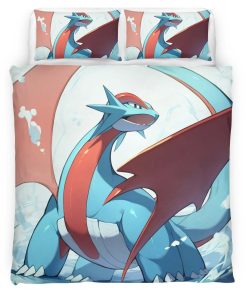 Housse De Couette Drattak Pokémon 5 Parure de lit Ensemble De Literie
