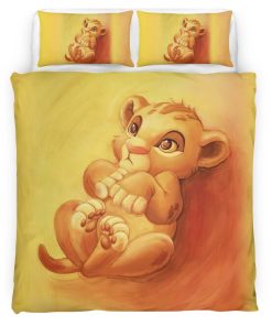 Housse De Couette Simba – Le Roi Lion 01 Parure de lit Ensemble De Literie