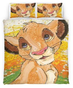 Housse De Couette Simba – Le Roi Lion 07 Parure de lit Ensemble De Literie