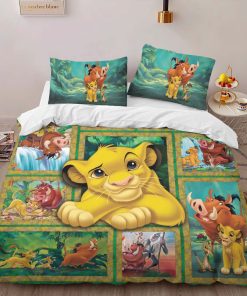 Alternative view of Housse De Couette Simba – Le Roi Lion Personnages 02 Parure de lit Ensemble De Literie