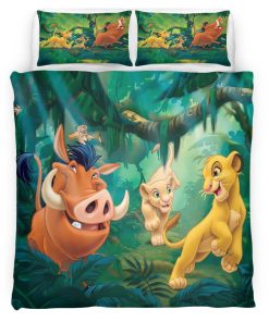 Housse De Couette Simba et ses amis Parure de lit Ensemble De Literie