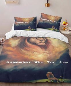 Alternative view of Housse De Couette Simba et Mufasa – Le Roi Lion 02 Parure de lit Ensemble De Literie